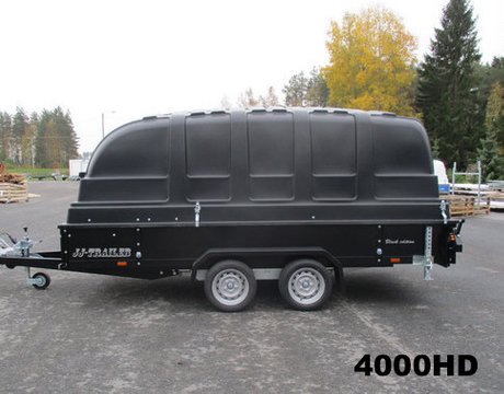 JJ trailer 4000HD kåpsläp
